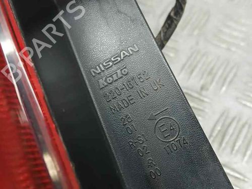 Left taillight NISSAN NOTE (E11, NE11)  | BP22972345C34 