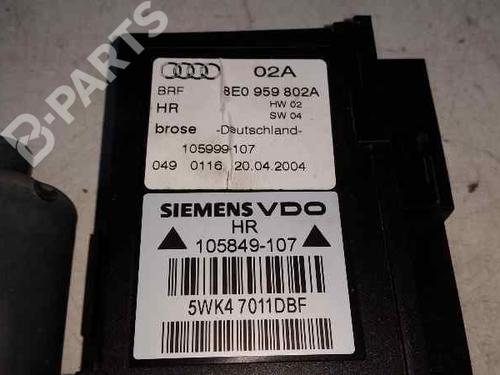 Right rear window motor AUDI A4 B6 (8E2) 2.0 | BP821404E22 