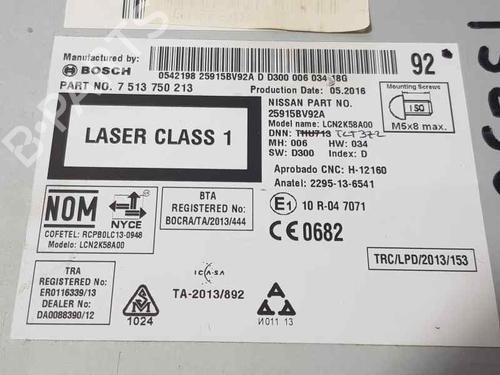 Electronic module NISSAN JUKE (F15)  | BP8140079M83 