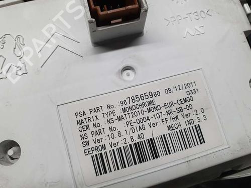 Instrument cluster PEUGEOT 508 I (8D_)  | BP12503234C47 