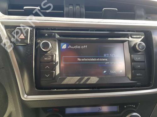 Bilradio TOYOTA AURIS (_E18_) 1.6 (ZRE181_, ZRE185_) (132 hp) C/ SISTEMA CD  |