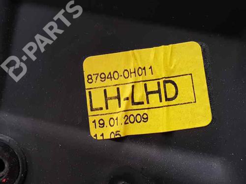 Left mirror TOYOTA AYGO (_B1_)  | BP729912C26 