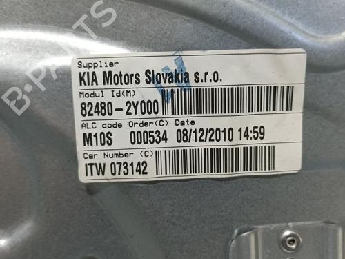 Front right window mechanism HYUNDAI ix35 (LM, EL, ELH)  | BP9680057C23 