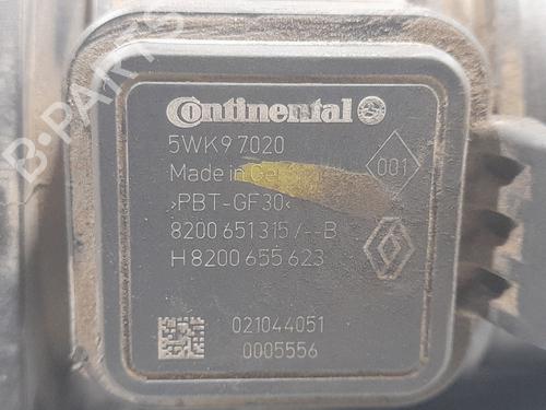 Mass air flow sensor RENAULT KANGOO / GRAND KANGOO II (KW0/1_) 1.5 dCi 90 (KW05, KW08, KW0G, KW11) | BP29889611M95 
