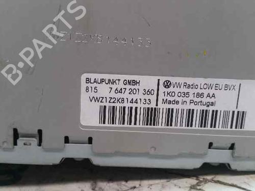 Radio VW TOURAN (1T1, 1T2)  | BP216519E6 