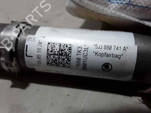 Left curtain airbag RENAULT RAPID  | BP5067756C11 