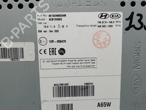 Radio KIA RIO IV (YB, SC, FB)  | BP13391418E6 