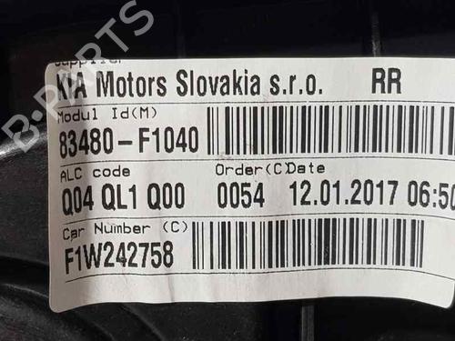 Rear right window mechanism KIA SPORTAGE IV (QL, QLE)  | BP7530506C25 