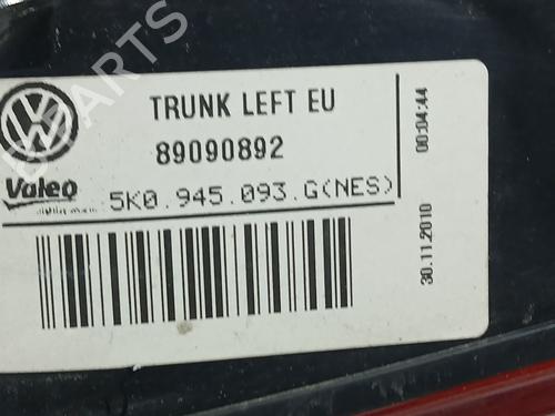 Left tailgate light VW GOLF VI (5K1) 1.4 TSI | BP38255759C79 - Image 3