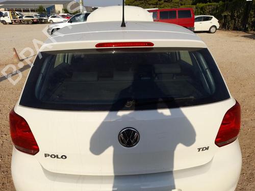 Used Tailgate VW POLO V (6R1, 6C1) 1.2 TDI (75 hp) 28320783
