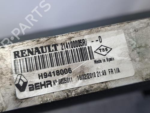 Water radiator RENAULT LAGUNA III (BT0/1)  | BP7840406M31 
