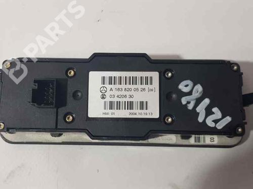 Climate control MERCEDES-BENZ M-CLASS (W163)  | BP7868123I5 