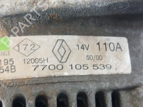 Alternator RENAULT KANGOO (KC0/1_) D 65 1.9 (KC0E, KC02, KC0J, KC0N) | BP39268233M7 - Image 3