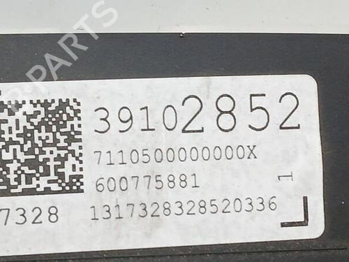 Instrument cluster OPEL ASTRA K (B16)  | BP19097296C47 