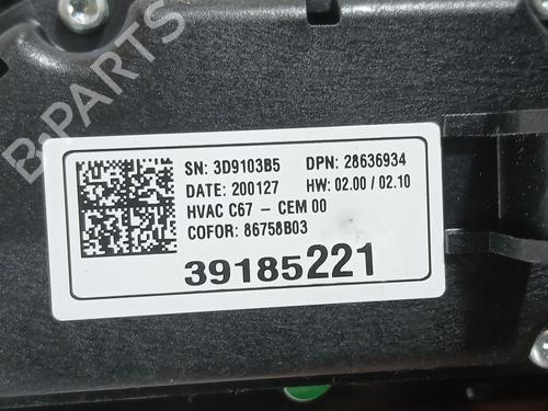 Climate control OPEL CORSA F (P2JO) 1.2 (68) | BP34221887I5 - Image 3