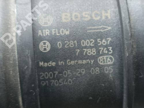 Mass air flow sensor BMW 1 (E87) 118 d | BP9398890M95 