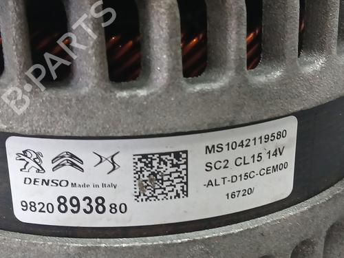 Alternator OPEL CROSSLAND X / CROSSLAND (P17, P2QO) 1.5 Turbo D (75) | BP27460174M7 