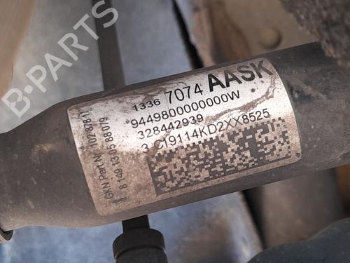 Used Right front driveshaft OPEL ASTRA K (B16) 1.4 Turbo (68) (150 hp) 27202288