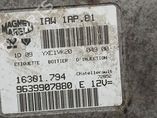 Computer motormanagement PEUGEOT 206 Hatchback (2A/C)  | BP29978034M57