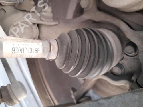 Left front driveshaft NISSAN QASHQAI / QASHQAI +2 I (J10, NJ10, JJ10E) 1.6 | BP26220429M38 