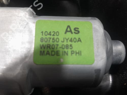 Front right window mechanism RENAULT KOLEOS I (HY_) 2.0 dCi (HY0K) | BP24676751C23