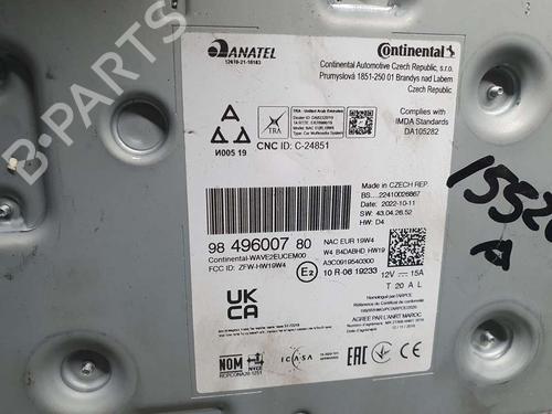 Elektronisk modul PEUGEOT 508 II (FB_, FH_, F3_) Hybrid 225 (F35GQU) | BP17754143M83 