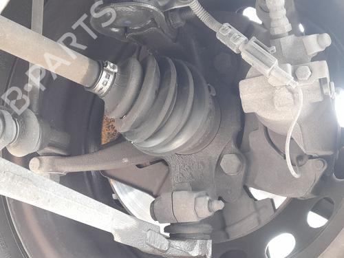 Used Left front steering knuckle Left front steering knuckle FORD KA (RU8) 1.2 (69 hp) 34631011 34631011