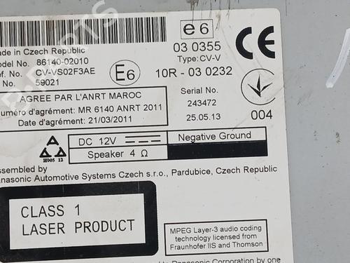 Electronic module TOYOTA AURIS (_E18_) 1.4 D-4D (NDE180_, NDE180R) | BP38255676M83 - Image 2