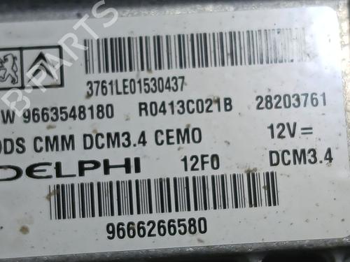 Engine control unit (ECU) CITROËN C5 III (RD_) 2.0 HDi 140 (RDRHF8, RDRHFA, RDRHA8, RDRHAJ) | BP40534319M57 - Image 2