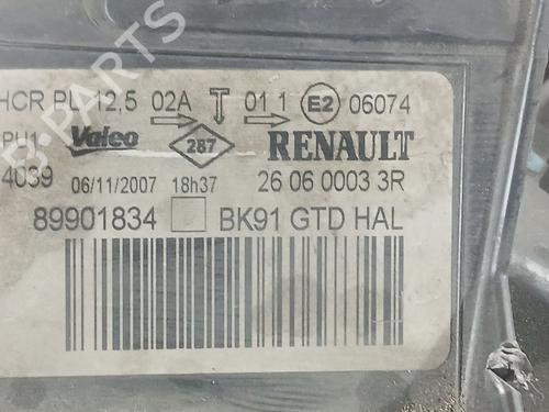 Left headlight RENAULT LAGUNA III (BT0/1) 1.5 dCi (BT00, BT0A, BT0T, BT1J) | BP36140198C28 - Image 3