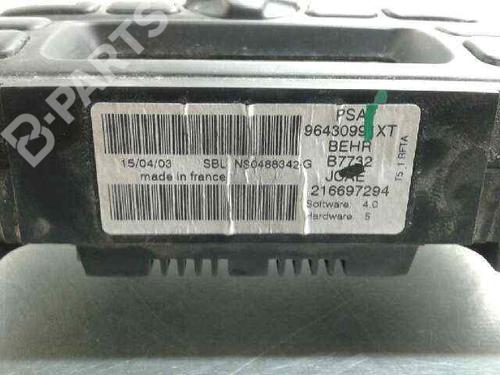 Climate control PEUGEOT 307 SW (3H) 2.0 HDI 110 | BP875217I5 