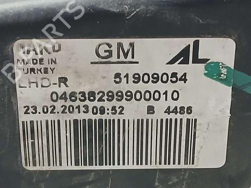 Right headlight OPEL COMBO Box Body/MPV (X12) | BP17518928C29