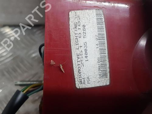 Left taillight PEUGEOT 807 (EB_) 2.2 HDi | BP27611976C34