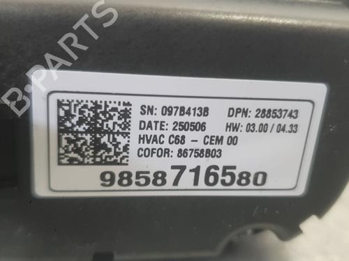 Climate control OPEL MOKKA 1.2 Turbo Hybrid | BP33703647I5 - Image 4