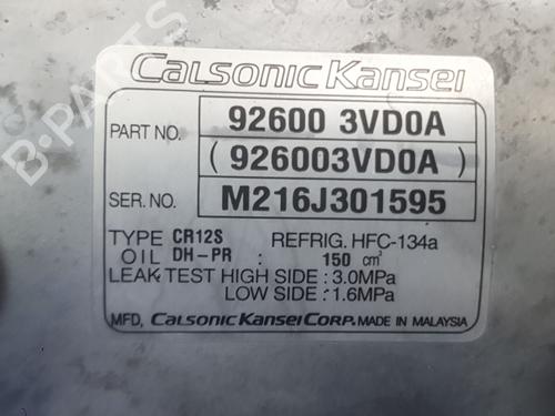 AC compressor NISSAN NV200 Van  | BP38173941M34  - Image 5