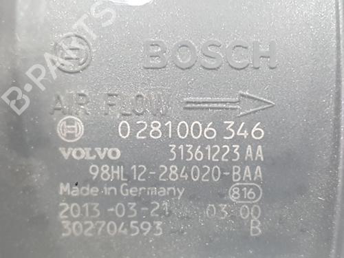 Mass air flow sensor VOLVO V40 Hatchback (525) D3 | BP24676343M95 - Image 4