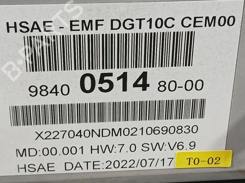 Electronic module OPEL CORSA F (P2JO) 1.2 (68) | BP37273587M83 - Image 3