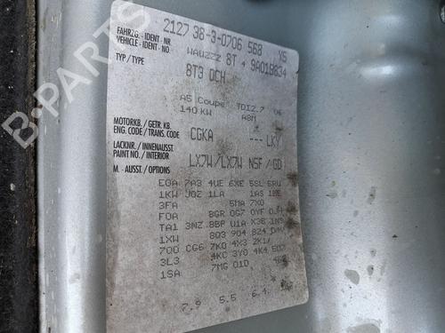 Used Engine AUDI A5 (8T3) 2.7 TDI (190 hp) 29953872