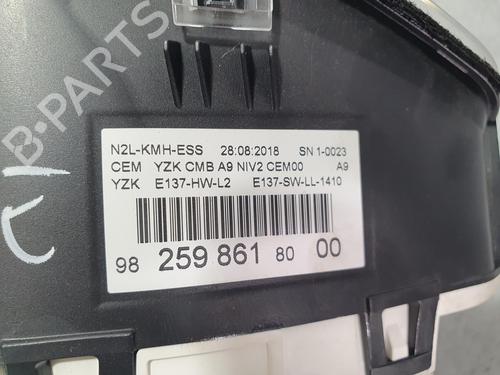 Instrument cluster PEUGEOT 208 I (CA_, CC_)  | BP7669703C47 
