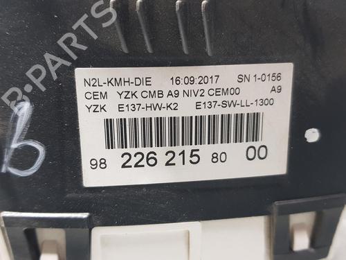 Instrument cluster PEUGEOT 2008 I (CU_)  | BP1438380C47