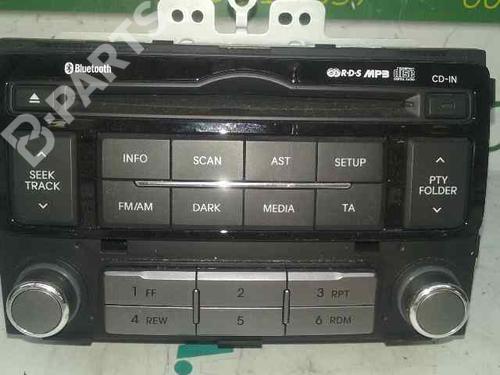 Radio HYUNDAI i20 I (PB, PBT) 1.2 (86 hp) 961211J252 | HMC |