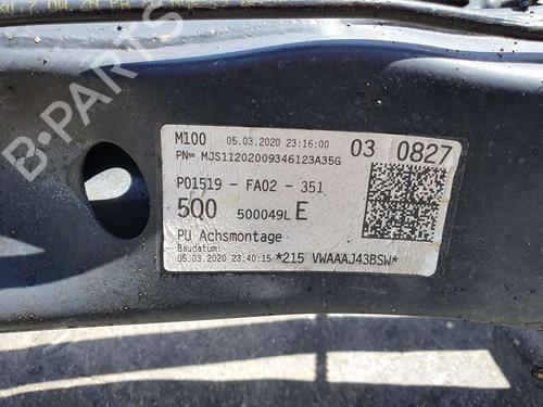 Rear axle VW GOLF VII (5G1, BQ1, BE1, BE2)  | BP24350017M2 