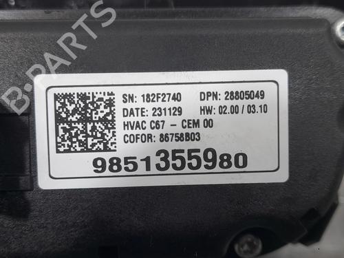 Climate control OPEL CORSA F (P2JO) | BP20664638I5