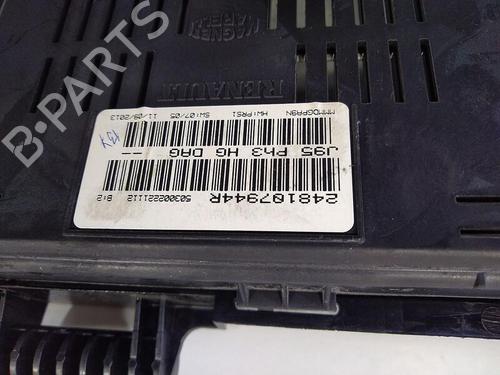 Instrument cluster RENAULT SCÉNIC III (JZ0/1_)  | BP23956403C47 