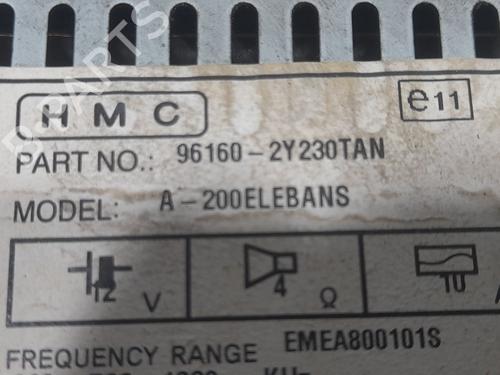 Radio HYUNDAI ix35 (LM, EL, ELH) 1.6 | BP29909041E6 