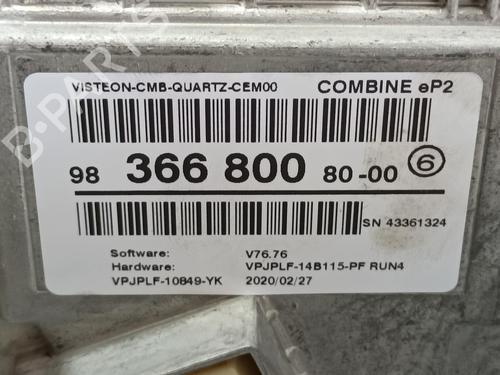 Instrument cluster PEUGEOT 208 II (UB_, UP_, UW_, UJ_)  | BP8255286C47 
