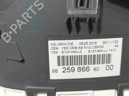 Instrument cluster PEUGEOT 208 I (CA_, CC_)  | BP10007389C47