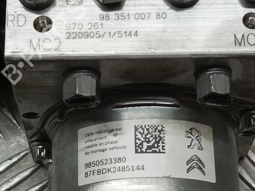 ABS pump PEUGEOT 308 III (FB_, FH_, FP_, F3_, FM_) BlueHDi 130 (FBYHZL, FBYHZT) | BP12542221M43