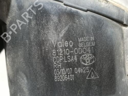 Right front fog light TOYOTA AURIS (_E15_) | BP11859781C31