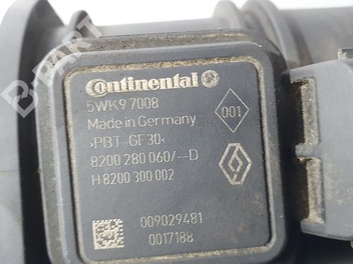 Mass air flow sensor RENAULT KANGOO / GRAND KANGOO II (KW0/1_) | BP9310111M95